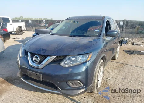 2016 Nissan Rogue S z USA, uszkodzony, nr VIN JN8AT2MT1GW028820
